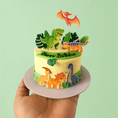 Kids Birthday Bento Cake – Dino / Dinosaur